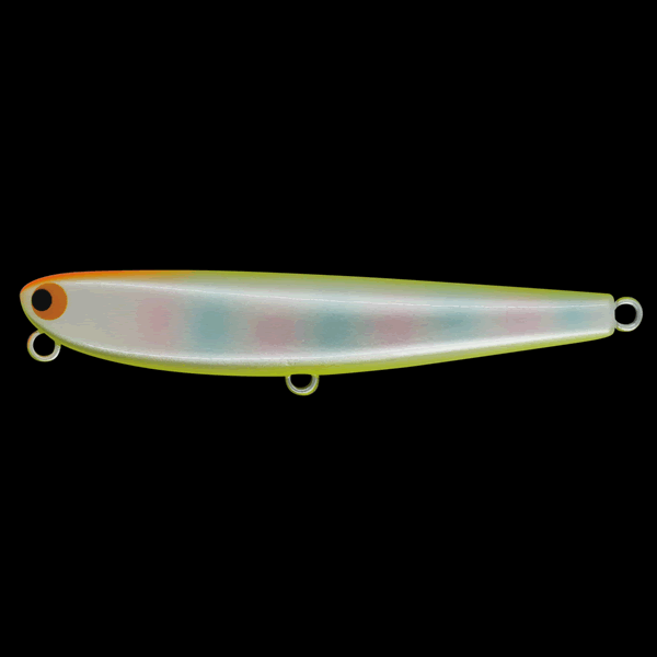 Pozi Drive Garage FLAT FLUTTER 95S HAVY MODEL 95mm : 27g SINKING #10 CBR(CHART BACK RAINBOW) saltwater fishing lure