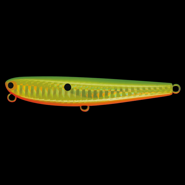 Pozi Drive Garage FLAT FLUTTER 95S HAVY MODEL 95mm : 27g SINKING #12 MLS(METALLIC LIME SHAD) saltwater fishing lure