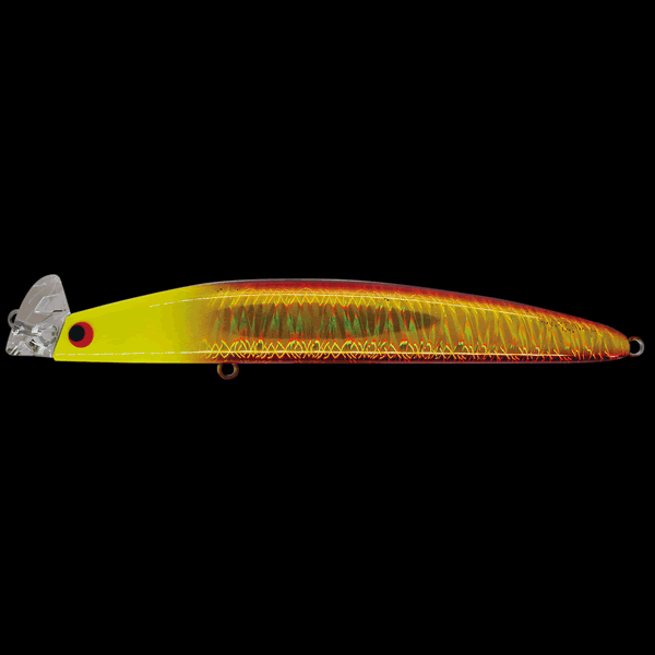 Pozi Drive Garage NUMBER SEVEN 117F 117mm : 13g FLOATING #09 CHGR(CHART HEAD GOLD RED)