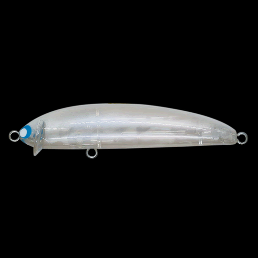 Pozi Drive Garage FRILLED SWIMMER 75S 75mm : 9g FLOATING #11 MBE(MISTY BLUE EYE)