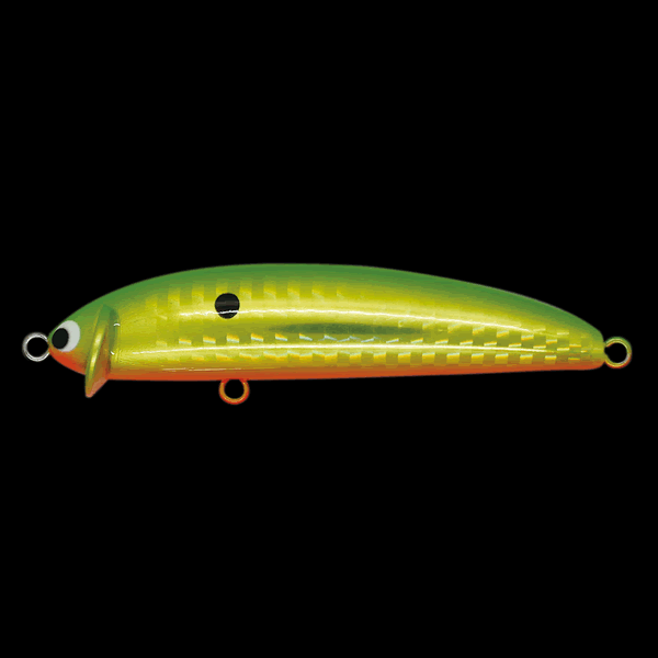 Pozi Drive Garage FRILLED SWIMMER 75S 75mm : 9g FLOATING #12 MLS(METALLIC LIME SHAD) saltwater fishing lure