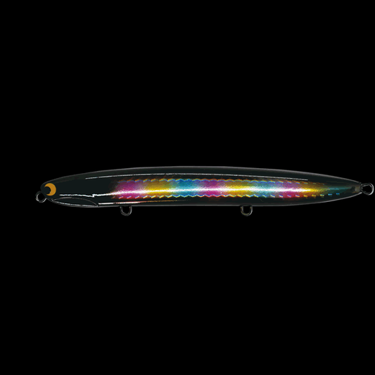 Pozi Drive Garage KATAKUCHI JOHNNY 125S 125mm : 34g SINKING #09 BLACK RAINBOW