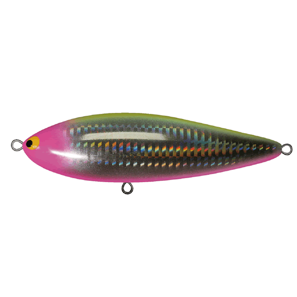 Pozi Drive Garage ZIGZAG BAIT 120F 120mm : 40g FLOATING #08 BLACK CROWN saltwater fishing lure