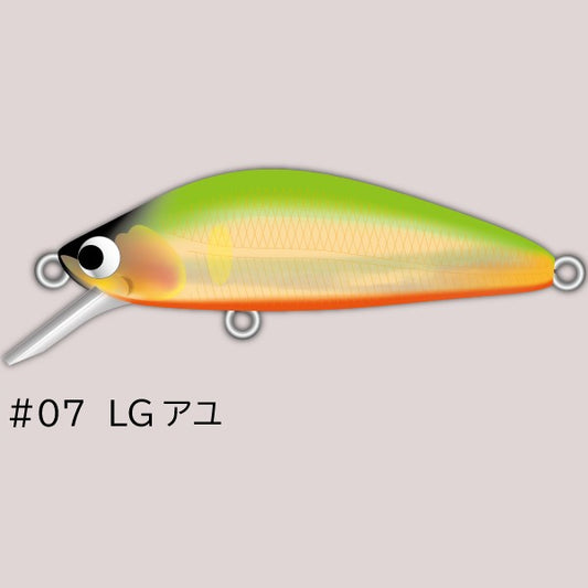 Pozi Drive Garage K-43S 43mm : 3.0g SINKING #07 LG AYU