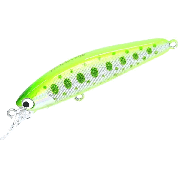 Pozi Drive Garage OUTOV 50F 50mm : 2.5g Floating #X608 LIME GREEN YAMAME freshwater fishing lure