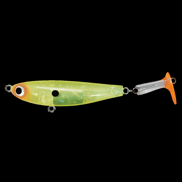 Pozi Drive Garage VIBRA MULLET 70S body70mm tile15mm : 12g SINKING #02 CLEAR CHART saltwater fishing lure