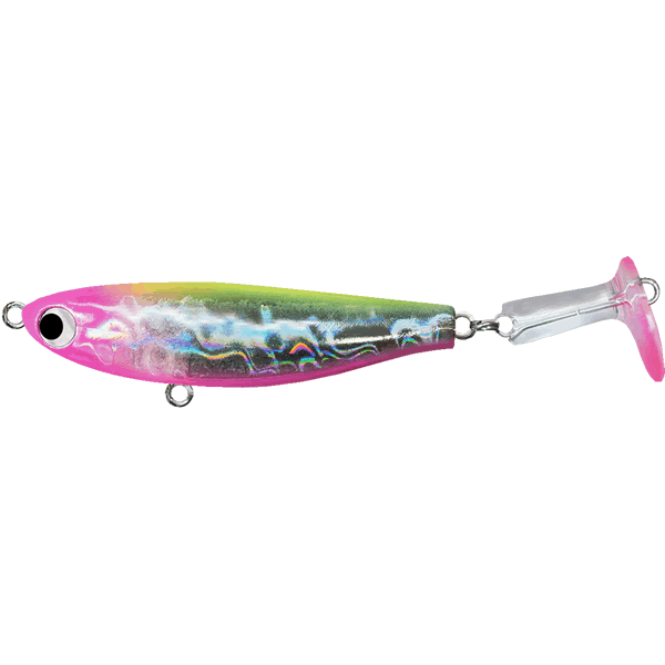 Pozi Drive Garage VIBRA MULLET 70S body70mm tile15mm : 13g Sinking #07 BLACK CROWN saltwater fishing lure