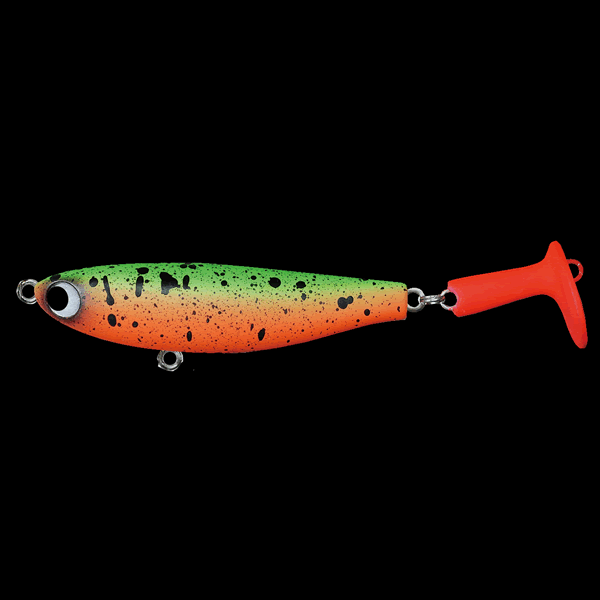 Pozi Drive Garage VIBRA MULLET 70S body70mm tile15mm : 12g SINKING #10 FIRE PUMPKIN saltwater fishing lure