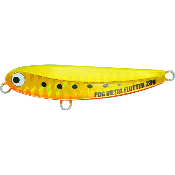 Pozi Drive Garage METAL FLUTTER 23g 23mm : 23g #04 GOLD CHART saltwater fishing lure