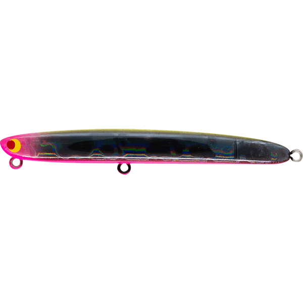 Pozi Drive Garage SKINEEZ 88S 88mm : 7g Sinking #06 BLACK CROWN saltwater fishing lure