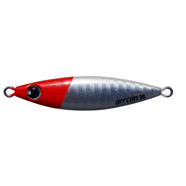 Buddy Works OFF CON 30g 58mm : 30g HRH HOLO RED HEAD saltwater fishing lure