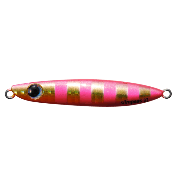 Buddy Works SLIM PEAS 32g 68mm : 32g ZPK ZEBRA PINKIN saltwater fishing lure