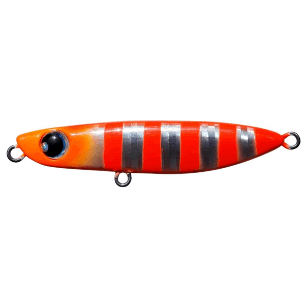 Buddy Works ON BAIT 42g 68mm : 42g ZOG ZEBRAORE SILVER saltwater fishing lure