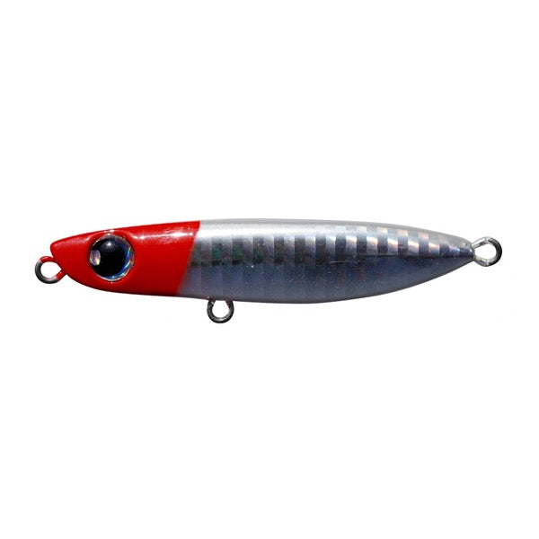 Buddy Works ON BAIT 42g 68mm : 42g HRH HOLO RED HEAD saltwater fishing lure