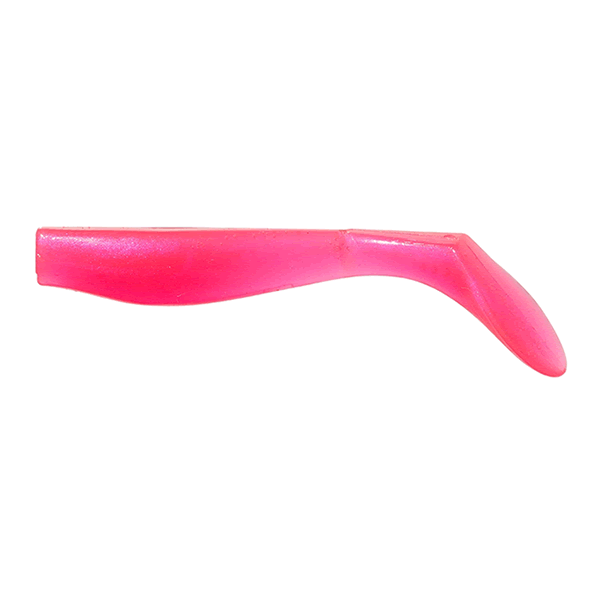 Buddy Works FLAG SHAD 4" 7.5g (6 pcs/pack) PKP PINK PEARL