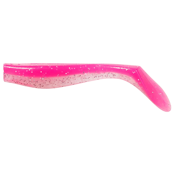 Buddy Works FLAG SHAD 4" 7.5g (6 pcs/pack) GPK GLOW PINK