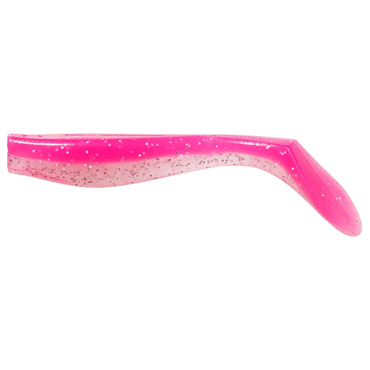 Buddy Works FLAG SHAD 4" 7.5g (6 pcs/pack) GPK GLOW PINK