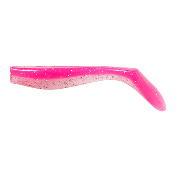 Buddy Works FLAG SHAD 5" 11.0g (5 pcs/pack) GPK GLOW PINK saltwater fishing lure