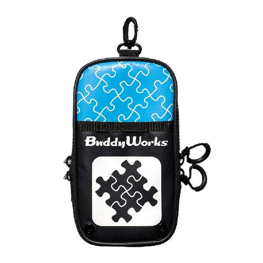 Buddy Works BUDDY PORCH H18cm×W10cm×D5cm BLACK x BLUE