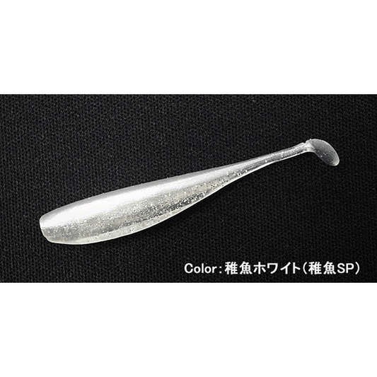 INX.label Chigyo Shad Baity 1.8" 1.8" (10 pcs / pack) CHIGYO WHITE( CHIGYO SP )