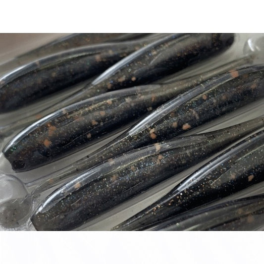 INX.label JAKO SHAD BAITY 1.8" MOONLIT BLACK （MOONLIT SP STARGLOW）