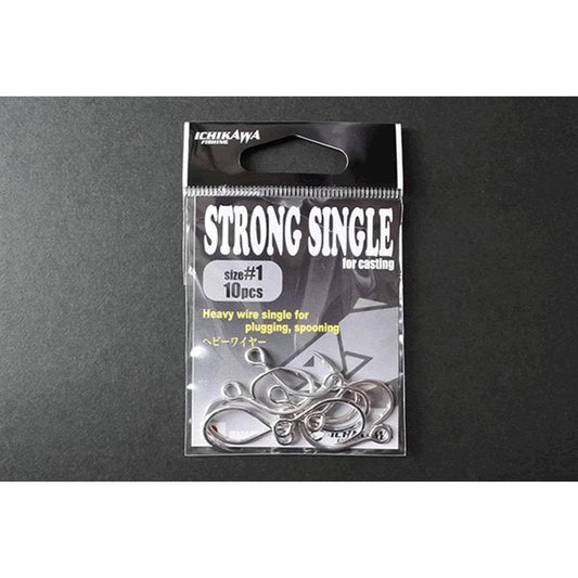 ICHIKAWA STRONG SINGLE #1/0 : 0.78g (8 pcs/pack) - Britannic Trade