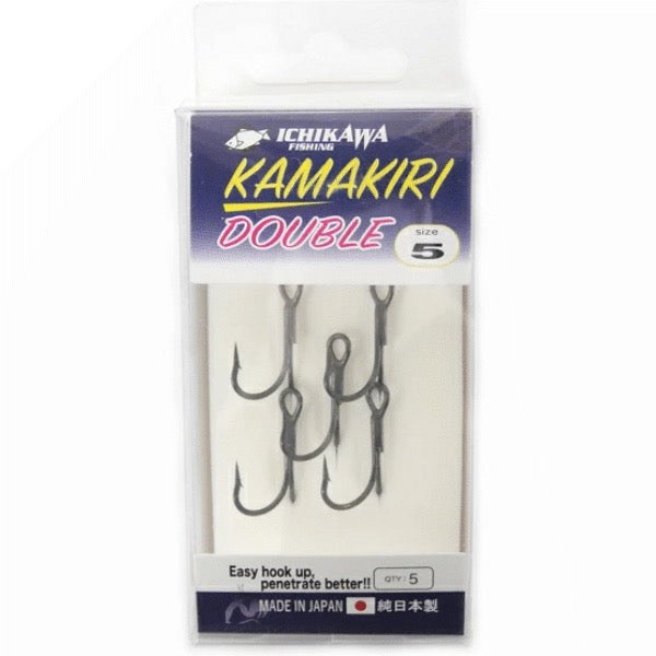ICHIKAWA KAMAKIRI DOUBLE #5 (5pcs/pack) Magic Coating fishing terminal tackle