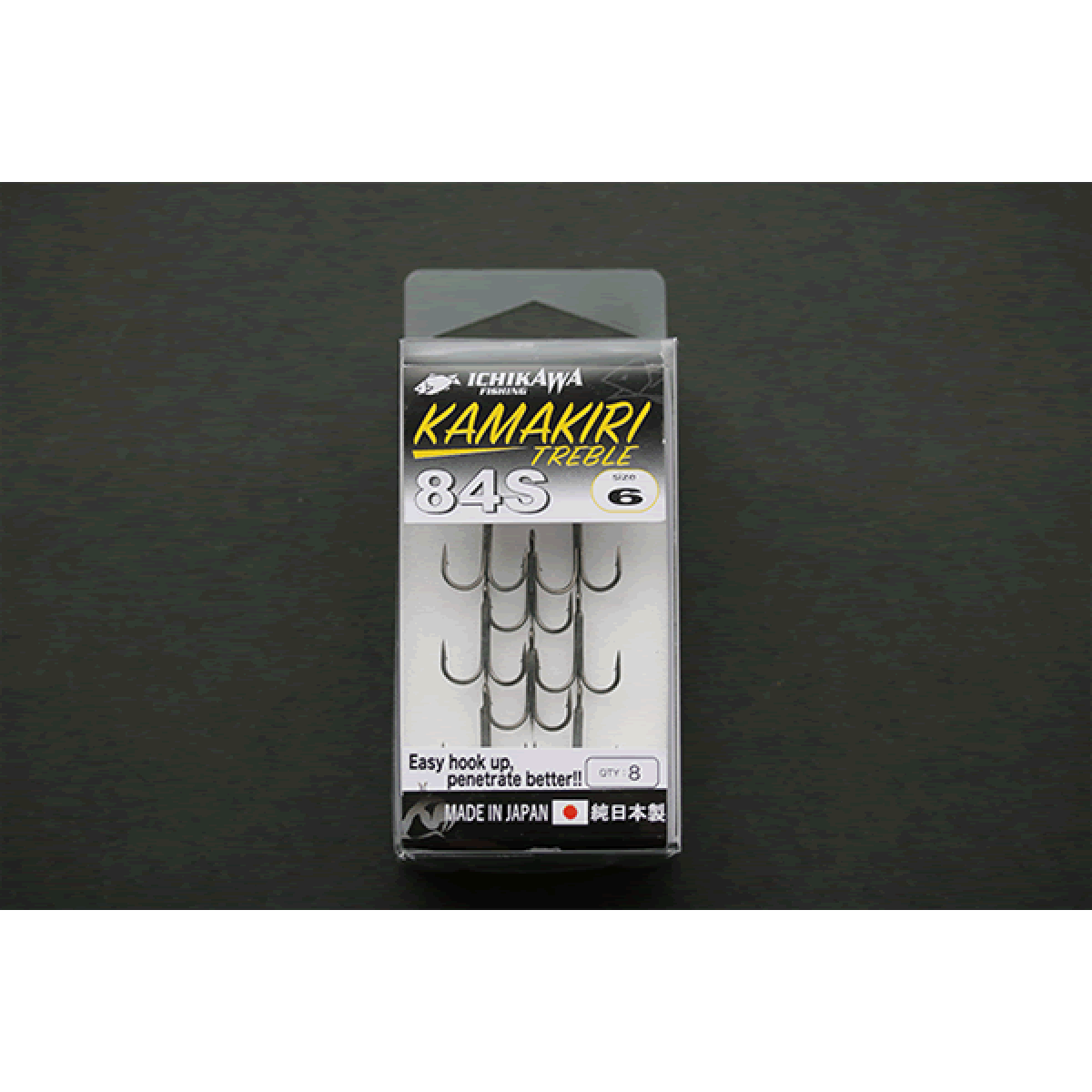 ICHIKAWA KAMAKIRI TREBLE 84S #6 : 0.42g (8 pcs/pack)