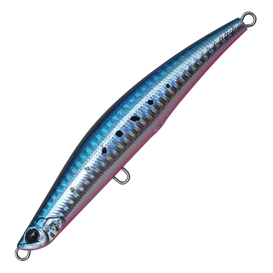 PALMS GIG GIGANT HOOK LEVEL FALL 120 120mm : 47g SINKING H-227 BLUE PINK IWASHI