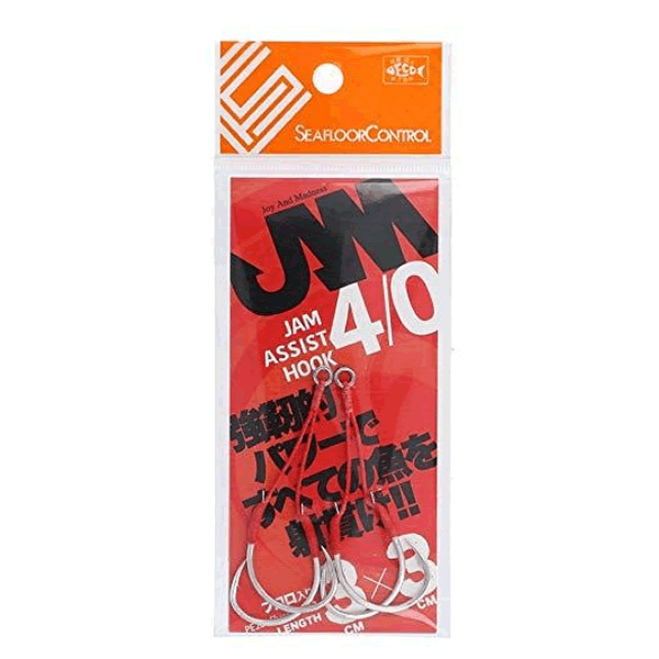 SEAFLOOR CONTROL JAM ASSIST HOOK #4/0 : PE20 : 3.0*3.0 (2 pc/pack) fishing terminal tackle