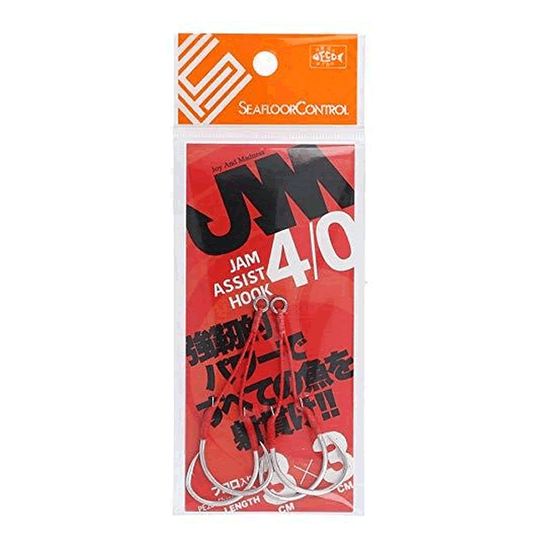 SEAFLOOR CONTROL JAM ASSIST HOOK #4/0 : PE20 : 3.0*3.0 (2 pc/pack)