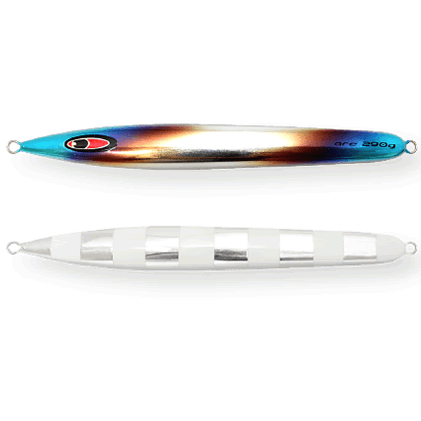 SEAFLOOR CONTROL ARC 170ｇ #29 TITANIUM ZEBRA GLOW AL saltwater fishing lure