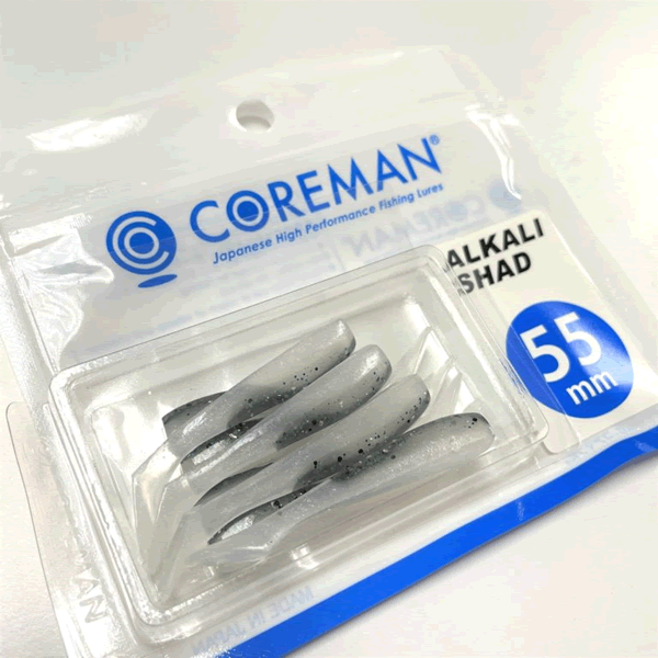 COREMAN ALKALI SHAD 55mm (8 pcs/pack) #043 KOBORA SAPPA saltwater fishing lure