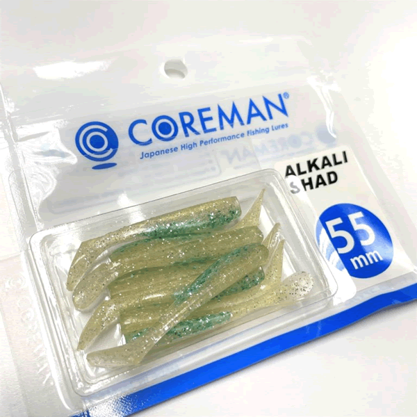 COREMAN ALKALI SHAD 55mm (8 pcs/pack) #046 SHALLOW IWASHI