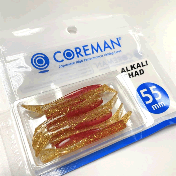 COREMAN ALKALI SHAD 55mm (8 pcs/pack) #057 AKAKIN saltwater fishing lure