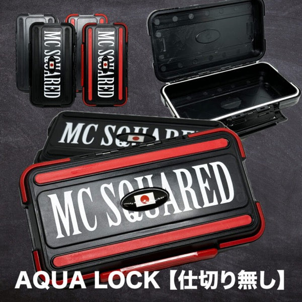 MC SQUARED AQUAROCK 11cm×20cm×5cm (1 room) Black x Red fishing accessory