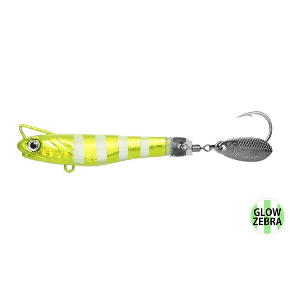 issei Speed Sardine Sakana Sakana Spin High Speed Tune 50g #061 CHART GLOW ZEBRA