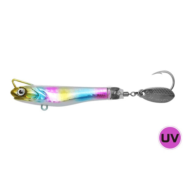 issei Speed Sardine Sakana Sakana Spin High Speed Tune 60g #059 UV RAINBOW