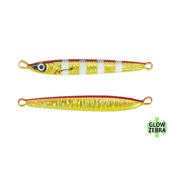 issei Ame jig 3g #040 AKAKIN GLOW ZEBRA