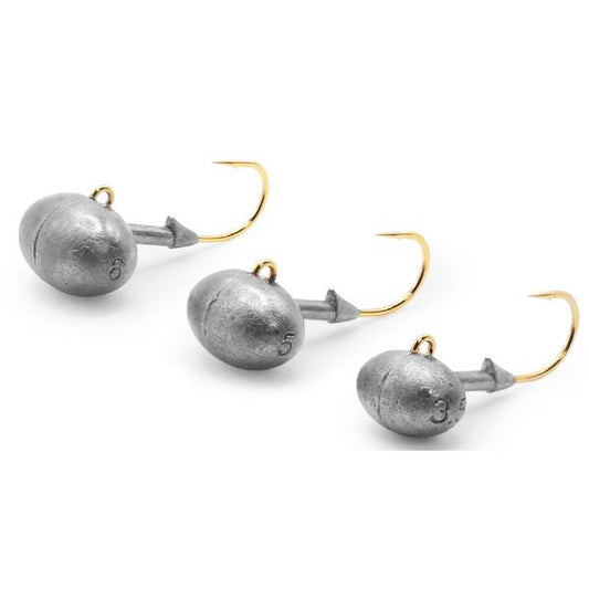 issei UMITARO ROCKFISH DAMA L.G. FOOTBALL HEAD 5g - #8 (4 pcs/pack)