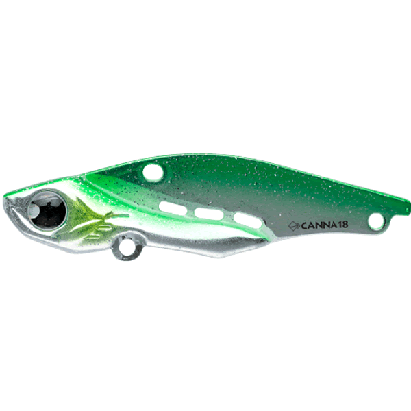 POP SEA CREW CANNA 18 62mm : 18g Sinking #008 TIDAL GREEN saltwater fishing lure