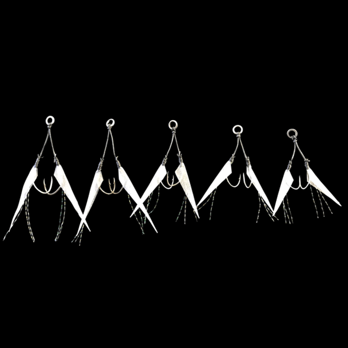 Zeake ZEAKE ASSIST DOUBLE FISH SKIN SLJ #10 : 2S (2 pcs/pack)