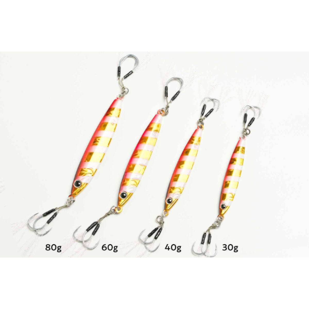 Zeake R_SARDINE TG 40g 70mm : 40g 008 ZEBRA GLOW - Britannic Trade