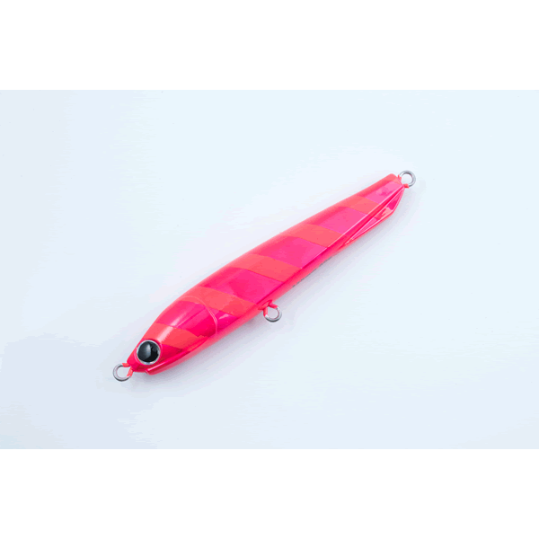 Zeake FF_PENCIL 50g 125mm : 50g HEAVY WEIGHT 008 PINK UV ZEBRA