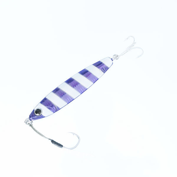 Zeake Z_SARDINE 40g 40 ZS013 PURPLE ZEBRA GLOW saltwater fishing lure
