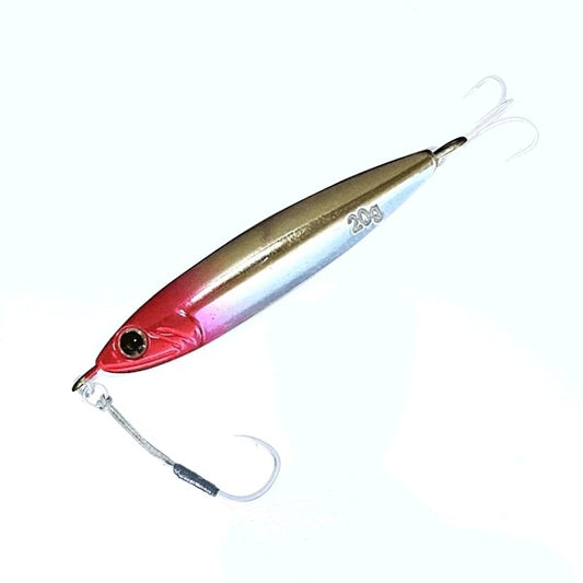 Zeake Z SARDINE 20g ZS122 PINK HEAD ALUMINUM UV ZEBRA