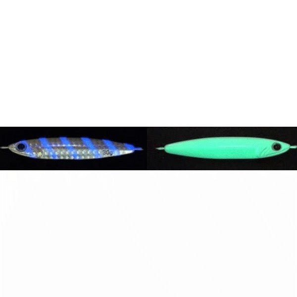 Zeake Z SARDINE 40g ZS129 HALF UV HOLO GLOW saltwater fishing lure — photo 2