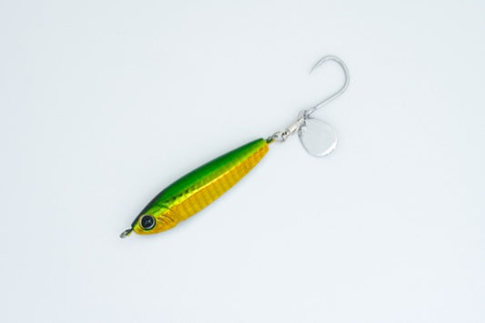 Zeake F_SARDINE BLADE 30g GREEN GOLD GLOW UV