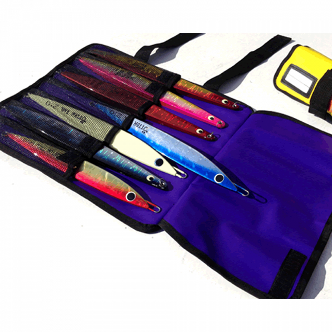 GEECRACK JIG ROLL BAG 2 TYPE-C (for 24 PCS) YELLOW fishing accessory — photo 3