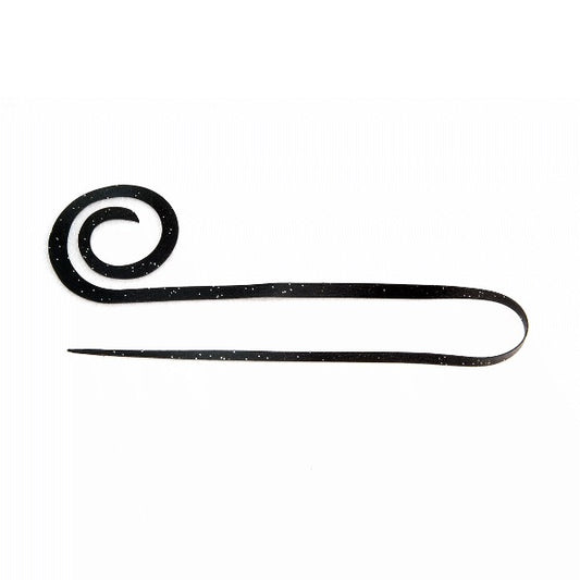 RISE JAPAN NAMIDAMA NECKTIE CURLY #NC07 BLACK